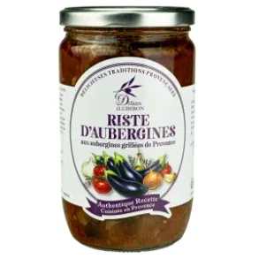 Ristede auberginer i olivenolie 