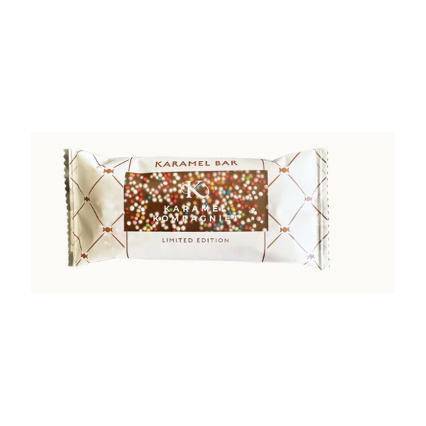Karamel Bar � Romkugle i lys chokolade, Limited Edition