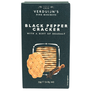 Biscuit med sort peber og havsalt