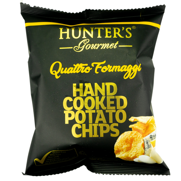 Kartoffelchips smag af Quattro Formaggi