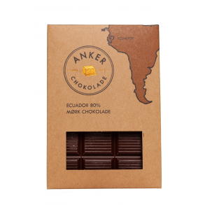 Equador 80% mrk chokolade (kologiske)