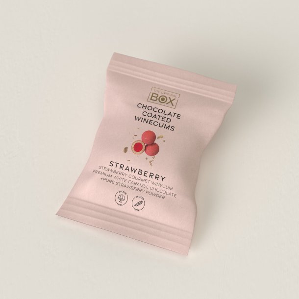 Strawberry Vingummi (Ren Jorbr Pulver)