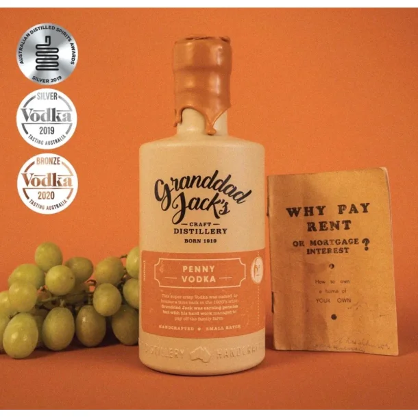 Granddad Jacks Penny Vodka