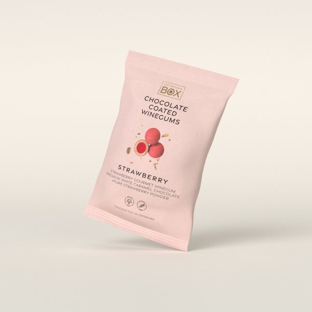 Strawberry Vingummi (Ren Jorb�r Pulver)