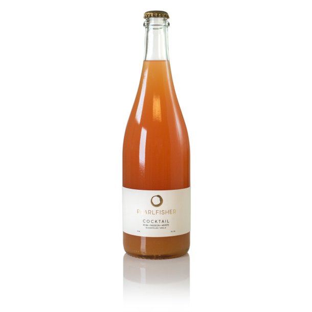 Pearlfisher Cocktail med Rom, Passion, Mynte, Blodappelsin &amp; Vanilje