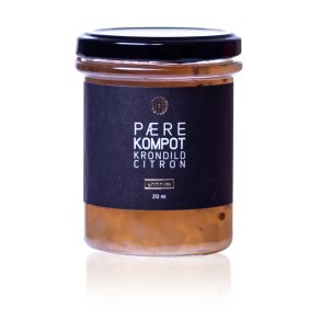 P�rekompot med krondild & citron