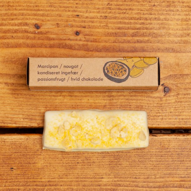 Marcipanbr�d - kandiseret ingef�r / passionsfrugt 