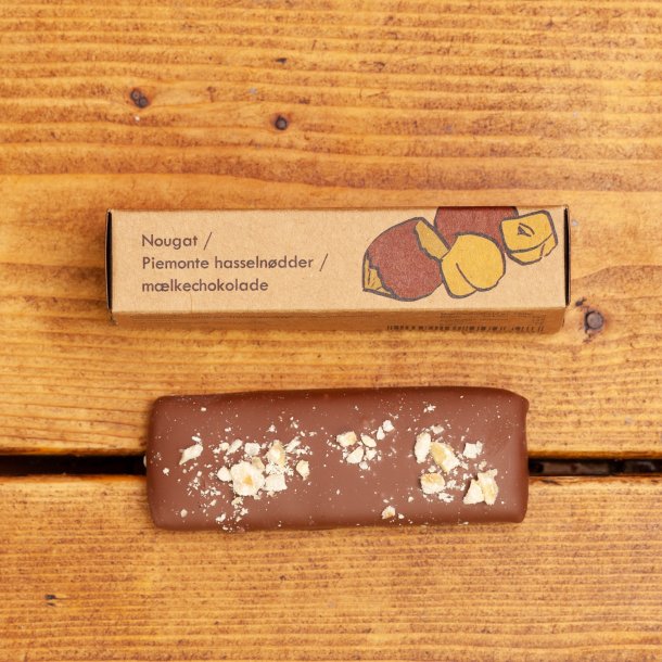 Marcipanbr�d - piemonte hasseln�dder / m�lkechokolade