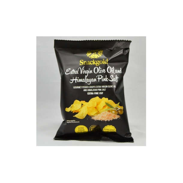 Gourmetchips med pink Himalaya salt