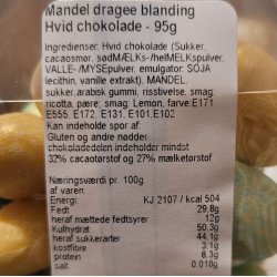 Chokolademandler, For�r