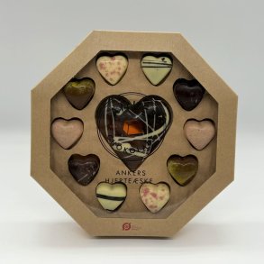 Gave�ske med chokoladehjerter