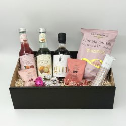 Gavekurv med gin, sdt og salt