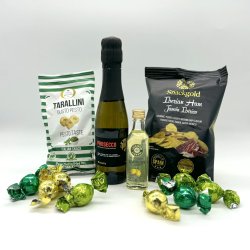 Gavekurv med prosecco, limoncino, salt og s�dt