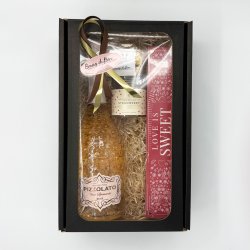 Gavekurv med ros� og s�de sager