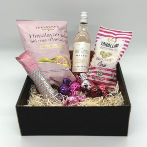 Gavekurv med ros�, salt og s�dt