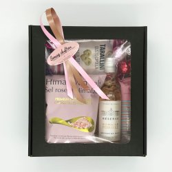 Gavekurv med ros�, salt og s�dt