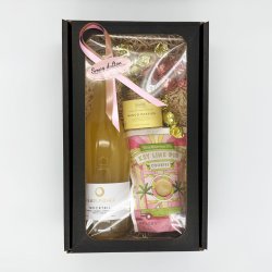 Gavekurv med mocktail og s�de sager