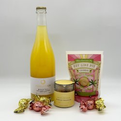 Gavekurv med mocktail og s�de sager