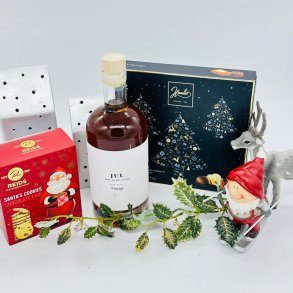 Julekurv med julerom og s�de sager