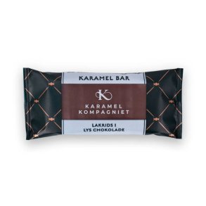 Karamel Bar � Lakrids i lys chokolade