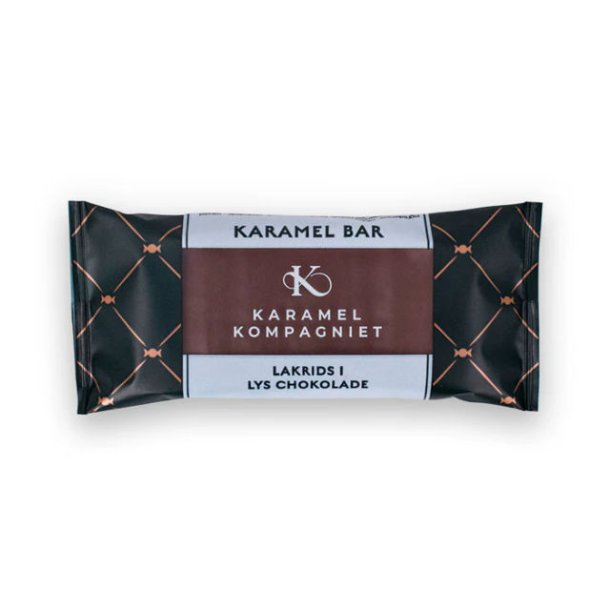 Karamel Bar � Lakrids i lys chokolade