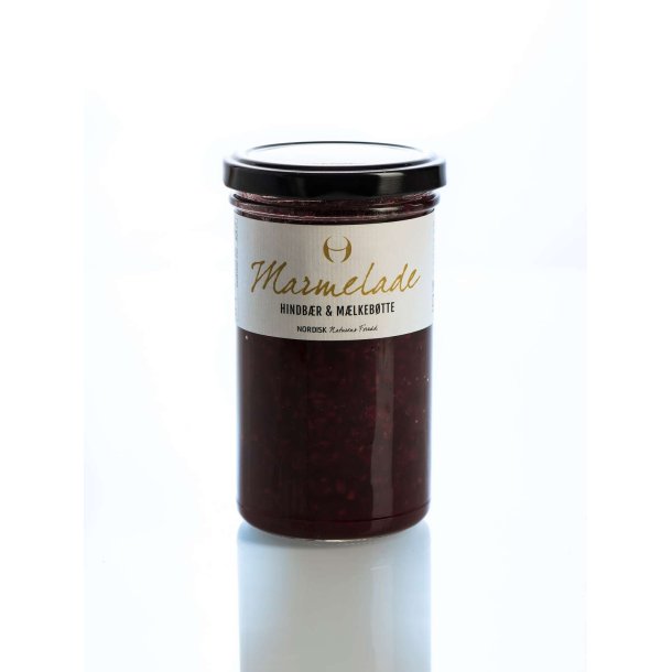 Marmelade med Hindbr &amp; Mlkebtte