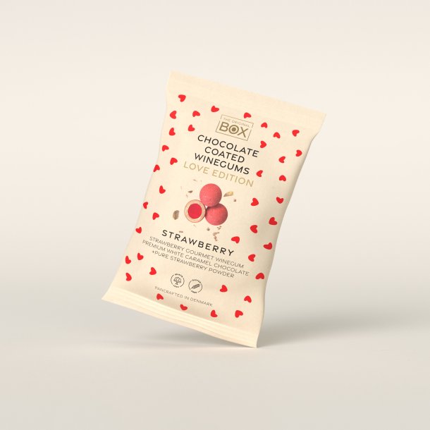 Love Edition - Strawberry Vingummi (Ren Jorb�r Pulver)