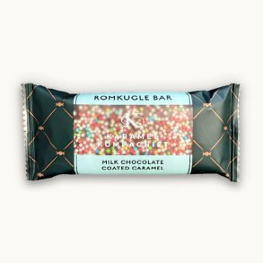 Karamel Bar � Romkugle i lys chokolade